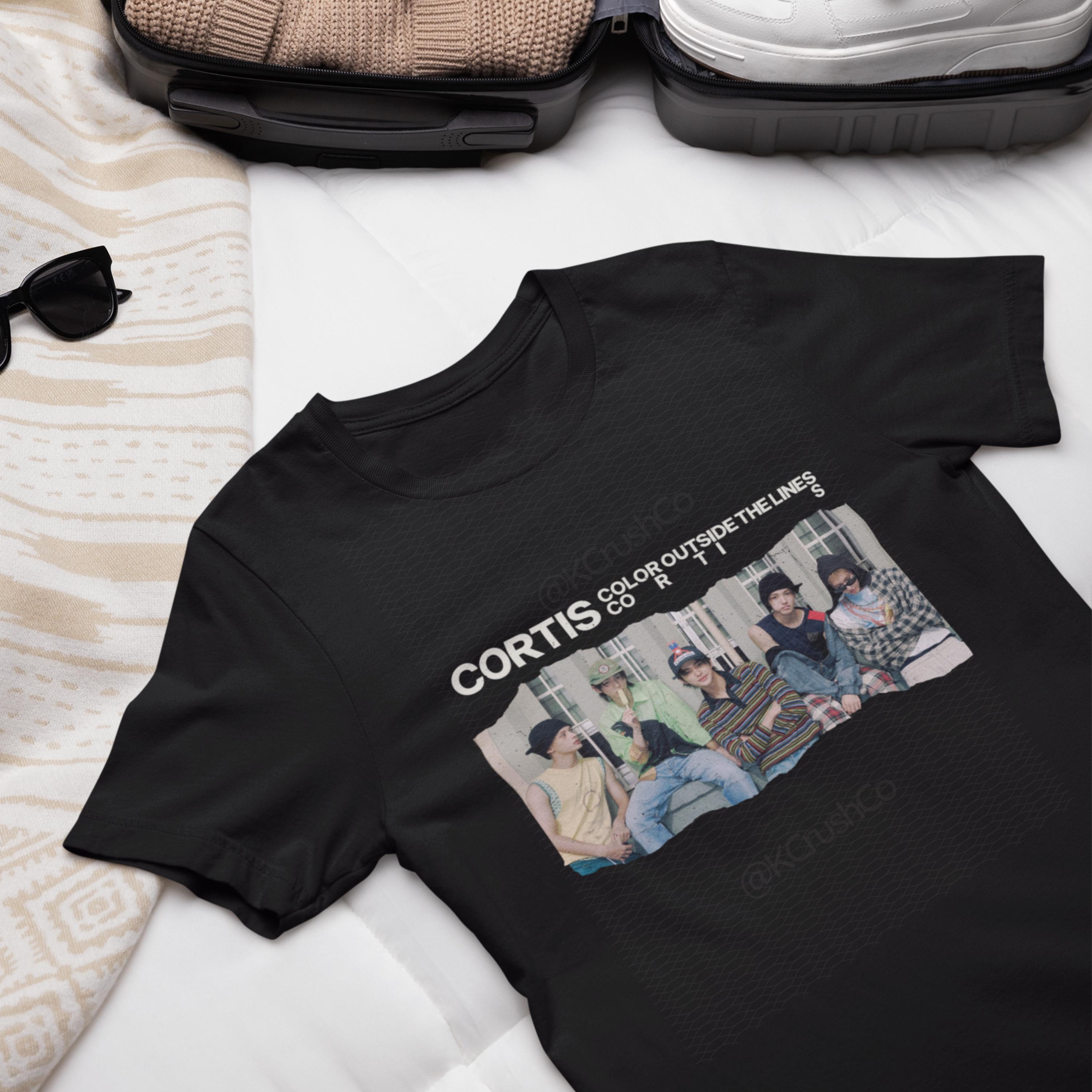 CORTIS Color Outside the Lines シャツ、Cortis Tシャツ、Cortis