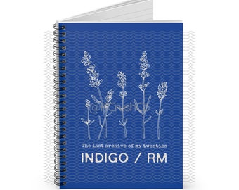 【Aさん専用】コットン アルバム『Diary』 Indigo RM Spiral Notebook, the Last Archive of My Twenties