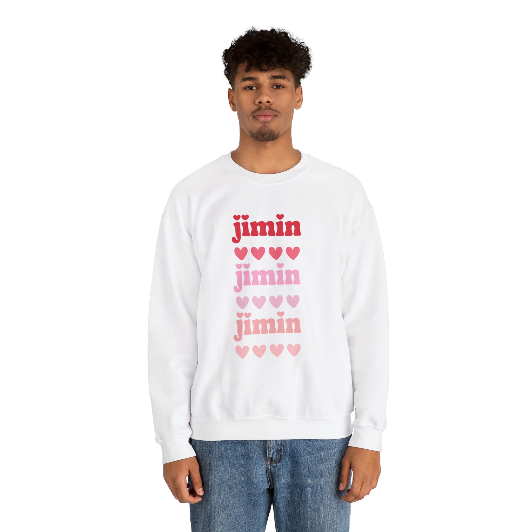 BTS Jimin Sweatshirt: Bts Merch, Kpop Fan Gift, Jimin Shirt - Etsy