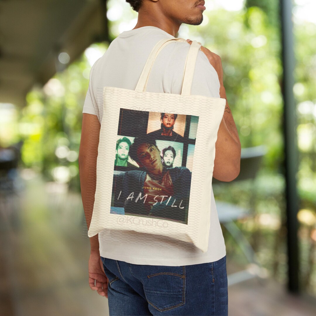 Jungkook BTS Tote Bag: I Am Still, Bts Merch, Kpop Fan Gift - Etsy