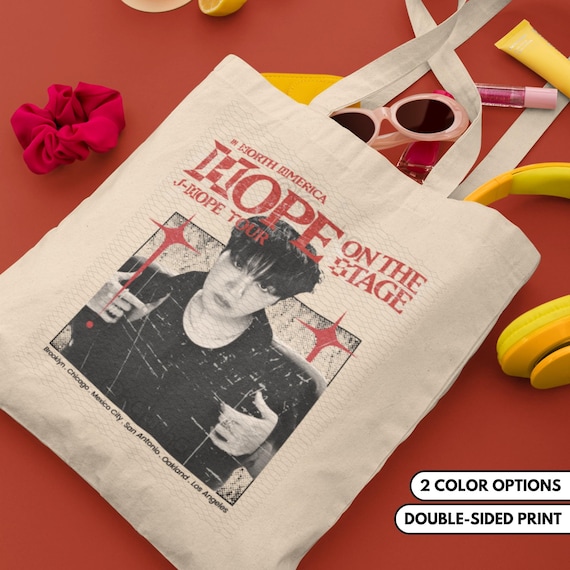 J-hope 'hope on the Stage' Tote Bag: BTS Army Fan Merch