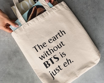 Sac fourre-tout BTS : armée Bangtan, produits dérivés Bts, cadeau pour fan de Kpop