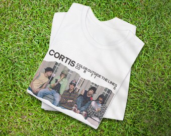 CORTIS カラーアウトサイドザラインシャツ、Cortis Tシャツ、Cortis