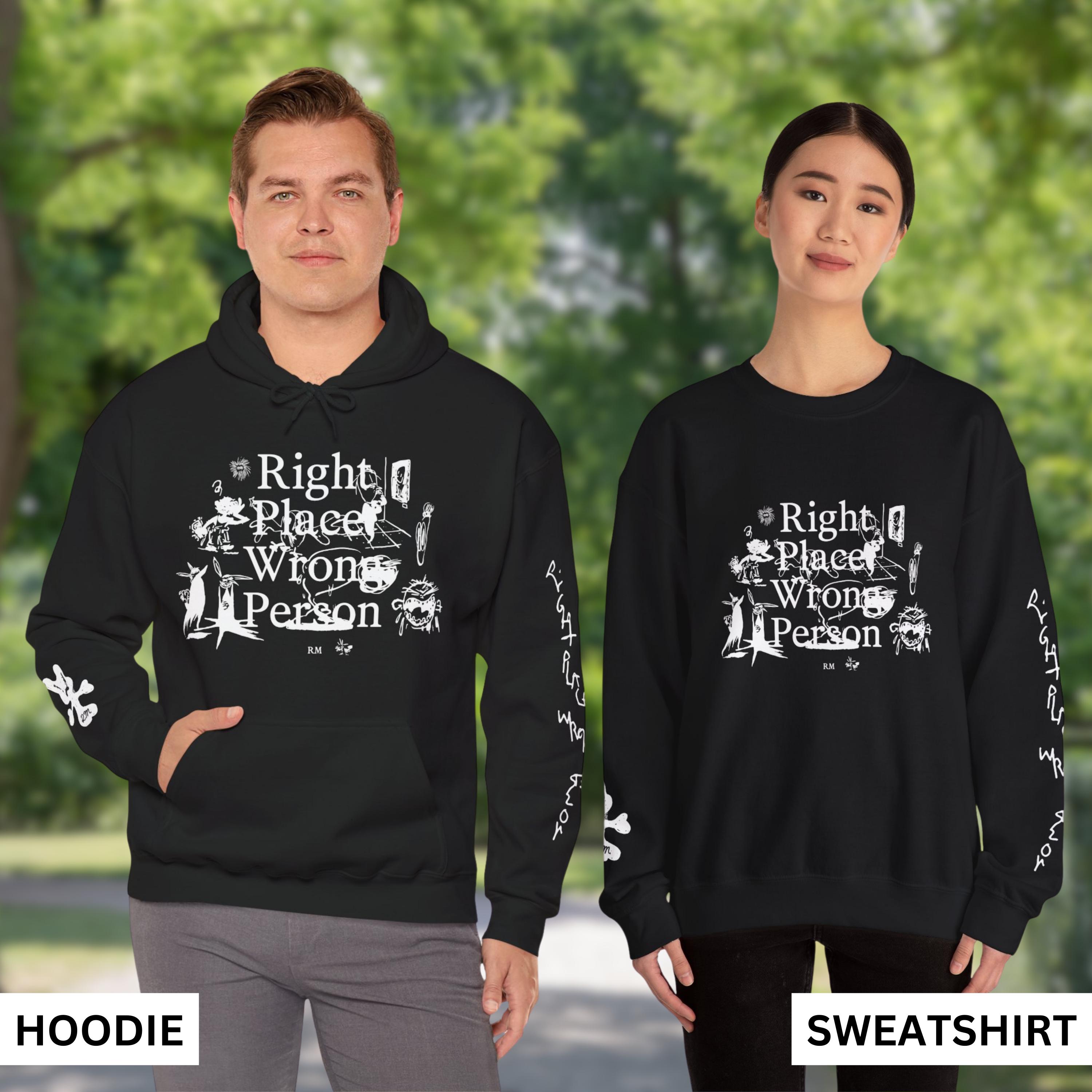 RM Right Place Wrong Person Sweatshirt: Bts Merch, Kpop Fan Gift 