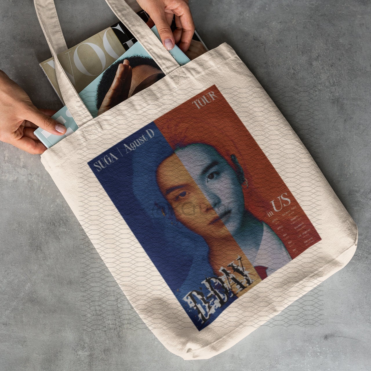 Bts Suga Weekender Tote Bag