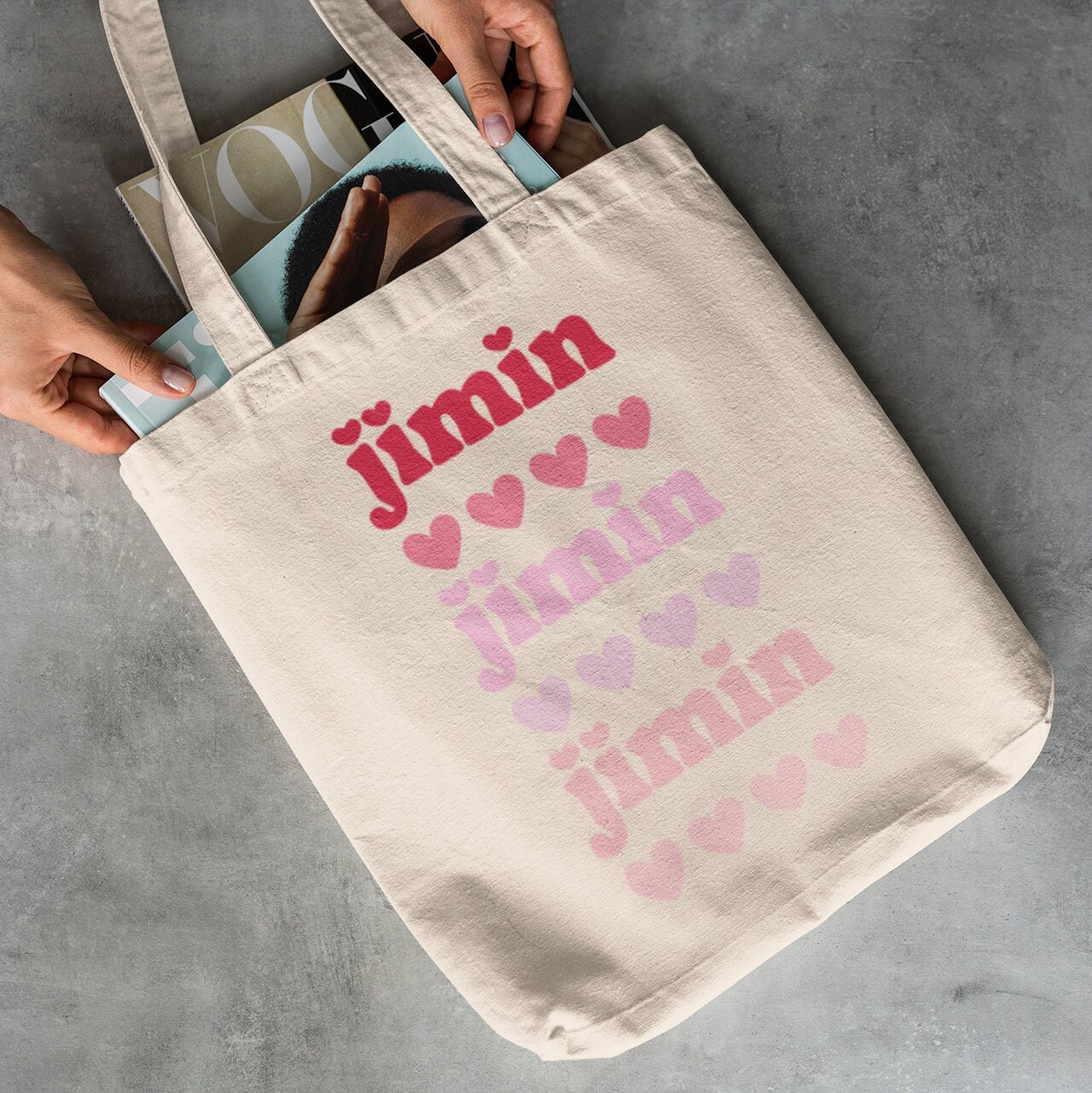 BTS JIMIN MUSE Tシャツ White トートバッグ(公式グッズ) Jimin BTS Tote Bag: Bts Merch, Kpop Fan Gift - Etsy
