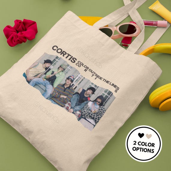 CORTIS Color Outside the Lines Bag, Cortis Tote Bag, Cortis Merch