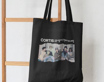 CORTIS ツアー PYPD 韓国 ファブリック バッグ CORTIS カラーアウトサイドザラインズバッグ、Cortis トートバッグ