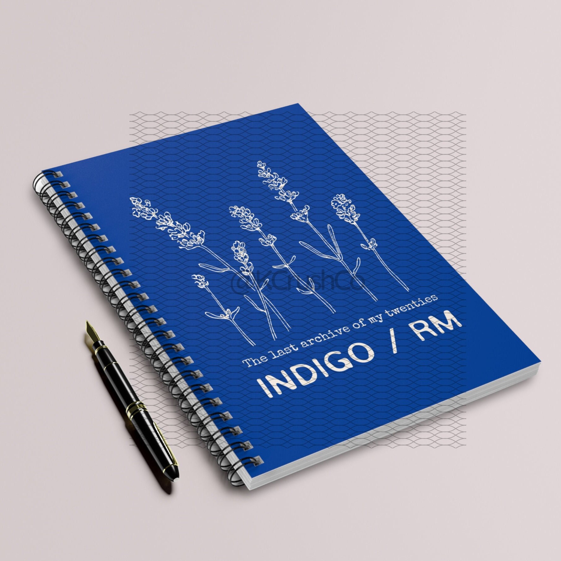 【Aさん専用】コットン アルバム『Diary』 Indigo RM Spiral Notebook, the Last Archive of My Twenties
