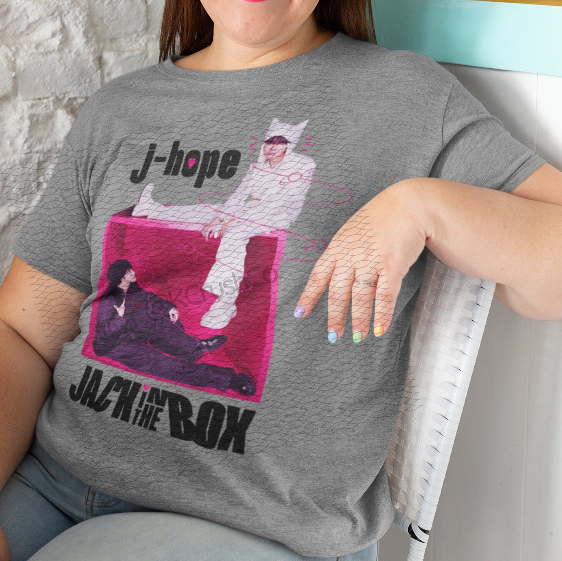 J-hope Jack in the Box Shirt: Bts Merch, Hope Edition, Kpop Fan