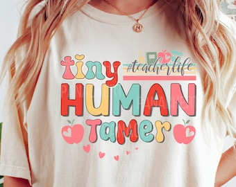 Tiny Human Tamer Png, Tiny Human Tamer, Teacher Png, Teacher, Teacher Gifts, Teacher Life Png, Teacher Life, Daycare Teacher, Pre-k Teacher