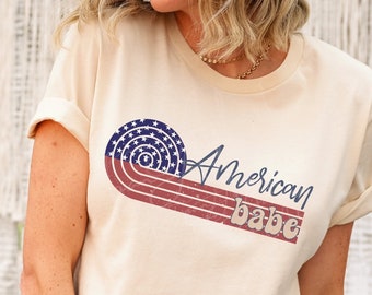 American Babe Png, American Babe, 4th of July, 4th of July PNG, July 4th, Fourth of July, July Fourth, Independence Day, USA, Patriotic PNG