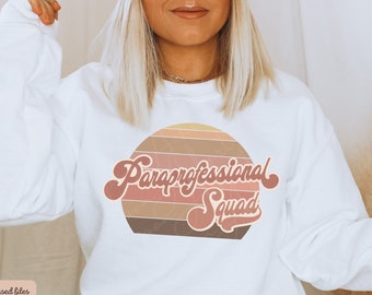Paraprofessional PNG, Para Squad, Para Png, Paraprofessional Sublimation, Retro Para Png, Paraprofessional Download, Paraprofessional