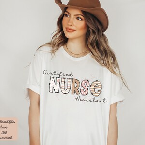 Cna Png, Nurse PNG, Certified Nurse Assistant Png, Nursing Shirt PNG, Nurse Sublimation File, Healthcare PNG, Nurse Png for Sublimation