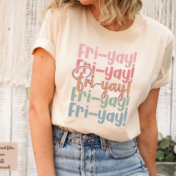 Teacher Png, Fri-yay Teacher Png, Friyay Teacher Shirt, Tgif Png, Fri-Yay TGIF PNG, Teacher Sublimation Png, Back To School PNG, 4K Teacher