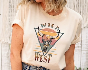 Wild West Png, Bull Skull PNG, Cow Skull PNG for Sublimation, Skull Png, Desert, Cow Skull Desert Png, Bull Skull, Western PNG, Cowboy Png