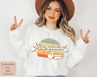 Paraprofessional PNG, Para Squad, Para Png, Paraprofessional Sublimation, Retro Para Png, Paraprofessional Download, Paraprofessional