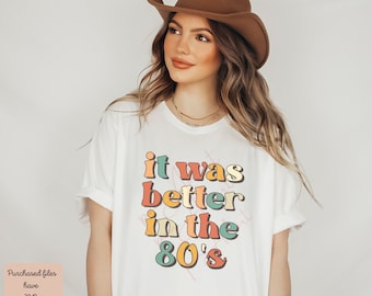 It Was Better In The 80s PNG, Retro Png, 90's Png, Retro 80's Png, Retro Sublimations, Boho Hippie Png, Retro Vintage Png, Vintage Png