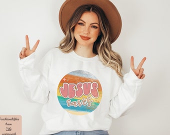 Jesus Saves Png, Christian PNG for Sublimation, Christian PNG Design, Distressed Christian Sublimation File, Bible Verse PNG,Christian Shirt
