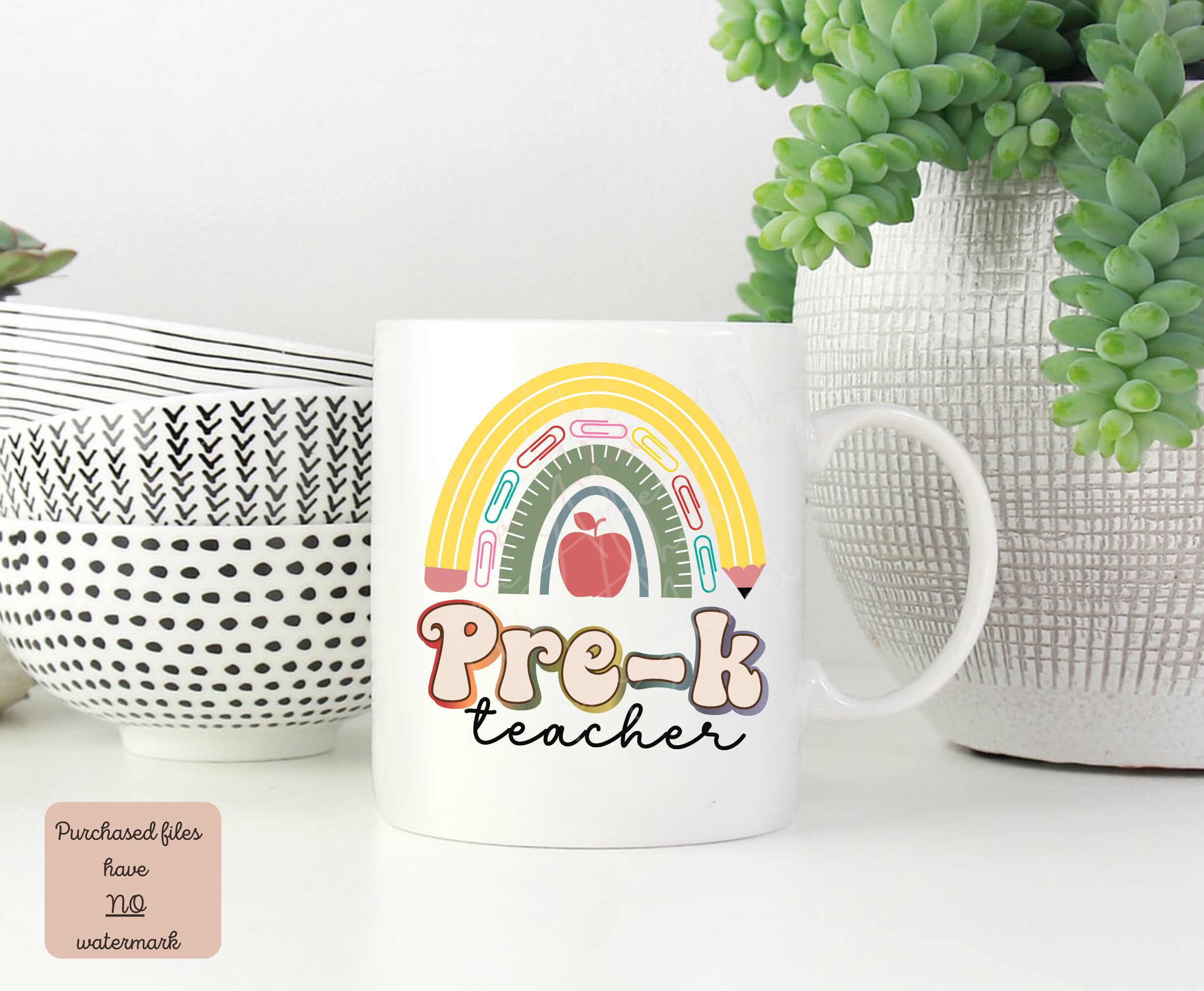 Pre-k Teacher Png, Teacher Png, Teacher Rainbow PNG, Teacher PNG for