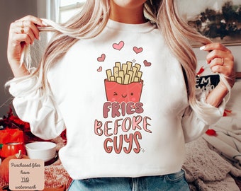 Fries Before Guys Png, Fries Before Guys, Valentines Day PNG, Valentines Day, Valentines PNG, Valentines Shirt, Valentines Gift,Valentines
