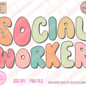 Social Worker Png, Social Worker, School Social Worker, Social Worker Gift, Social Worker Sublimation