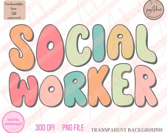 Social Worker Png, Social Worker, School Social Worker, Social Worker Gift, Social Worker Sublimation