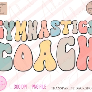 Allenatore di ginnastica PNG, Allenatore di ginnastica, Ginnastica, Regali di ginnastica, Regalo allenatore di ginnastica, Regalo di ginnastica
