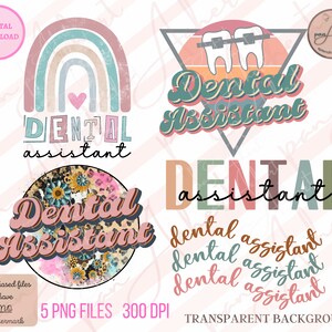 Bundle of 5 Dental Assistant Png, Dental Assistant PNG, Dental Assistant, Dental Hygienist PNG, Dental Assistant PNG for Sublimation