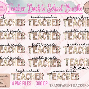 Teacher PNG Bundle, School PNG Bundle, Back to School, Teacher PNG, Pre-k Teacher Png, Preschool Teacher, School Png,Junior High Teacher Png