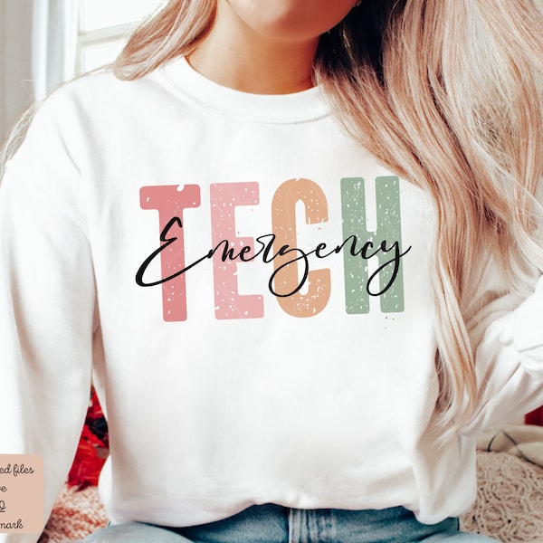 Emergency Tech Png, Emergency Tech, Emergency Tech Shirt, Nurse Png, Nurse Shirt, Nurse Sublimation, ER Nurse, RN Png, Emergency Technician