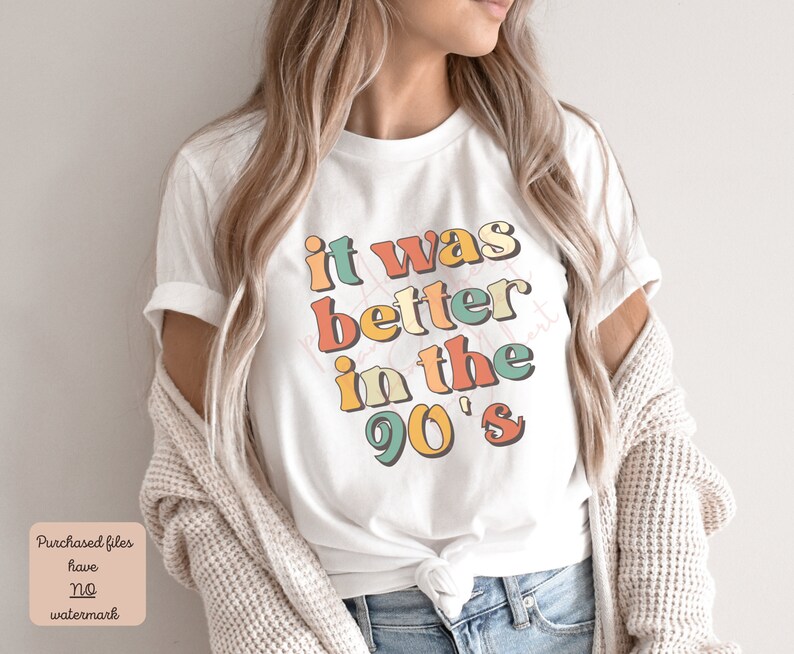 It Was Better In The 90s PNG, Retro Png, 90's Png, Retro 90's Png, Retro Sublimations, Boho Hippie Png, Retro Vintage Png, Vintage Png image 5