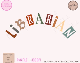 Bibliothecaris Png, Bibliothecaris PNG voor Sublimatie, School Bibliothecaris PNG, Bibliothecaris Sublimatie PNG, Terug naar School Png, Bibliotheek Png