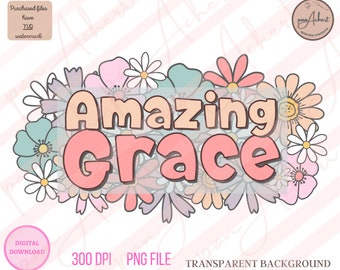 Amazing Grace Png, Amazing Grace, Christian Png, Cristiano, Versetto Della Bibbia, Versetto Della Bibbia Png, Bibbia, Gesù, Retro Christian Png, Regali Cristiani