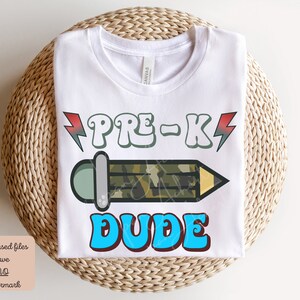 Pre-K Dude Png, Pre-k Png, Pre-k Boy PNG, Preschool Png, School Pencil Png, Pre-k Camouflage, Pre-k Sublimation Png, Boy Back to School