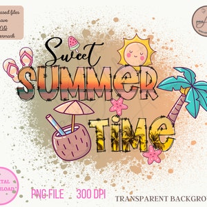 Summer Png, Sweet Summertime PNG, Summer Retro PNG, Summer Distressed png, Summer Designs Png, Summertime PNG, Summer Png tshirt