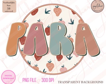 Paraprofessional PNG, Paraprofessional, Para Png, Paraprofessional Sublimation, Retro Para Png, Paraprofessional Download, School Jobs Png