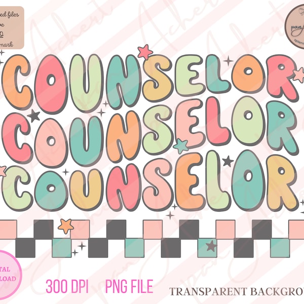 Counselor PNG, Counselor, School Counselor, Counselor Gifts, Counselor Shirt, School Counselor Gift, Guidance Counselor, School Counselors