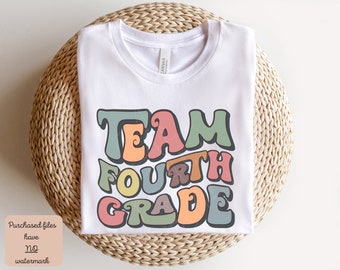 Team 4th Grade Png, 4th Grade, 4th Grade Png, Fourth Grade, Fourth Grade Teacher, Teacher PNG, 4th Grade Shirt, 4th Grade Teacher Shirt