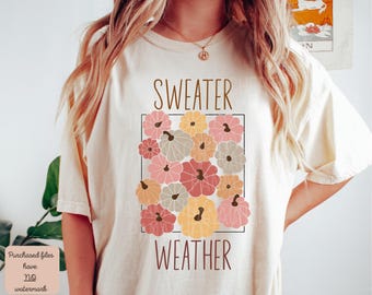 Sweater Weather Png, Sweater Weather, Fall Png, Fall Digital Download, Autumn PNG, Thanksgiving Png,Thanksgiving,Fall Png Designs,Retro Fall