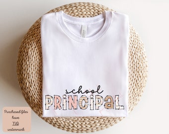 Schulleiter PNG, Schulleiter Png, Schulleiter Sublimation PNG, Lehr Shirt Png Design, Digitaler Download, Schulleiter Sublimation Design