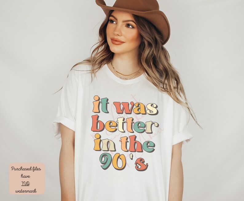 It Was Better In The 90s PNG, Retro Png, 90's Png, Retro 90's Png, Retro Sublimations, Boho Hippie Png, Retro Vintage Png, Vintage Png image 4