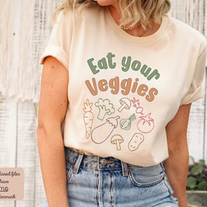 Vegan PNG, Eat Your Veggies Png, Vegetables Png, Vegan Shirt, Gift for Vegan, Vegetarian Png, Vegan Gift, Vegan Sticker, Vegan, Plants PNG