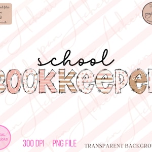 School Bookkeeper Png, School Bookkeeper, Bookkeeper Png, Bookkeeper, School Png, School, Bookkeeping, Bookkeeper Gift