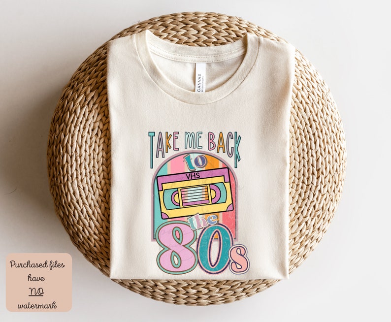 Take Me Back to the 80s Png 80's PNG 80s PNG 80's - Etsy