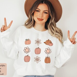 Boho höst PNG, glad höst, hej höst PNG, pumpakrydda PNG, läskiga vibbar, halloween PNG, pumpa PNG, höst PNG, pumpor PNG, thanksgiving bild 7