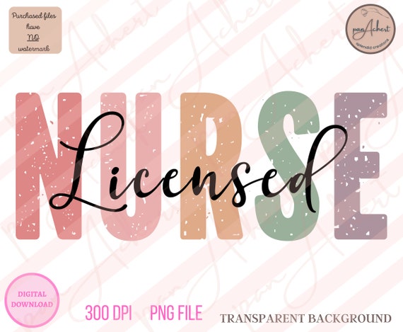 Licensed Nurse Png, Licensed Nurse, Nurse Png, Nurse, RN, RN Png, LPN, Nurse Shirt, Nurse Gift, Lvn, rn Png, Licensed Practical Nurse