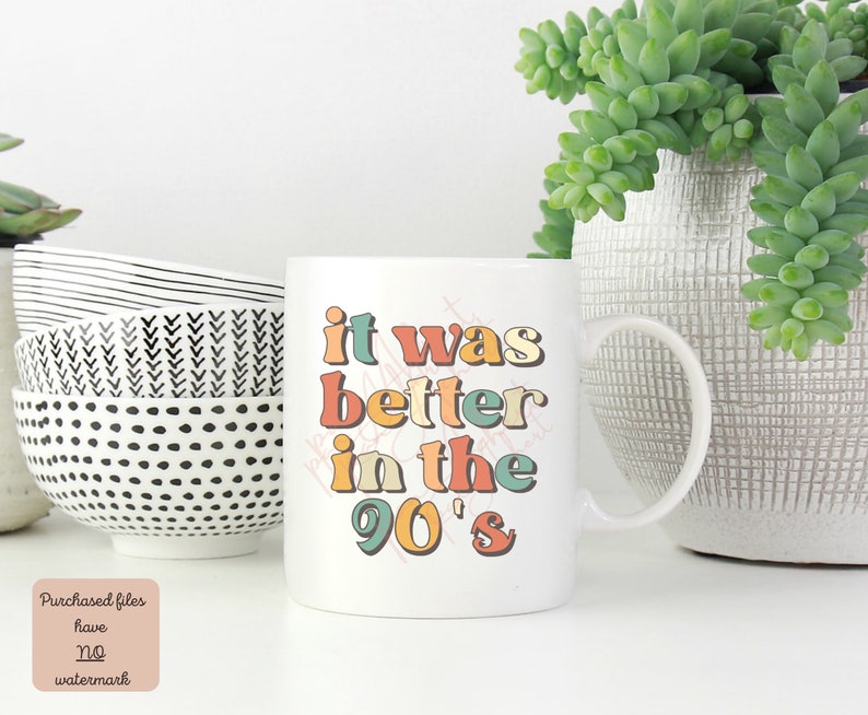 It Was Better In The 90s PNG, Retro Png, 90's Png, Retro 90's Png, Retro Sublimations, Boho Hippie Png, Retro Vintage Png, Vintage Png image 6