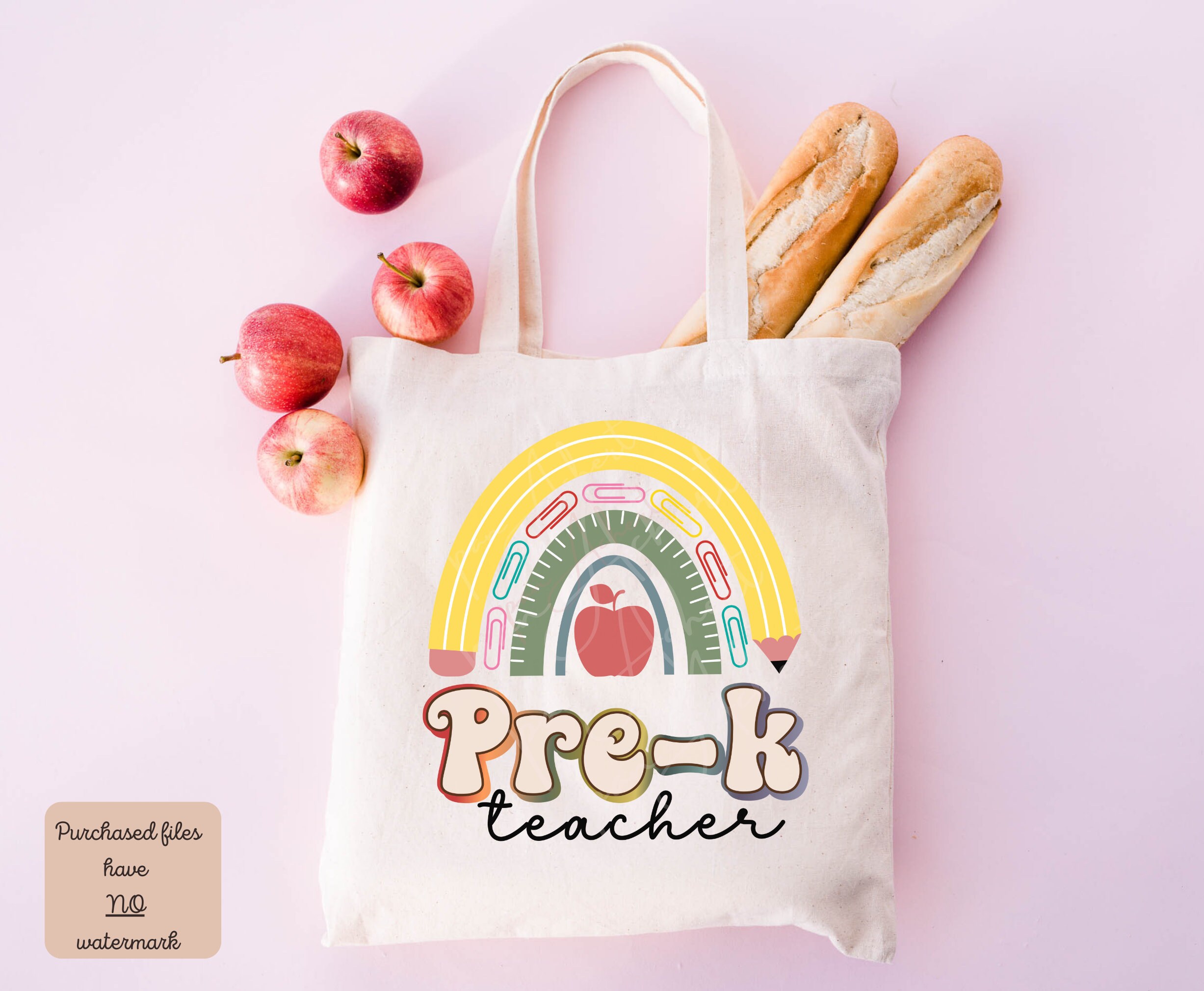 Pre-k Teacher Png, Teacher Png, Teacher Rainbow PNG, Teacher PNG for