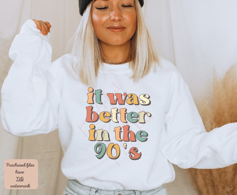 It Was Better In The 90s PNG, Retro Png, 90's Png, Retro 90's Png, Retro Sublimations, Boho Hippie Png, Retro Vintage Png, Vintage Png image 7